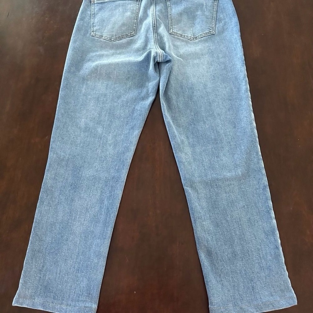 J. Mclaughlin Blue Patchwork Jeans. - image 6